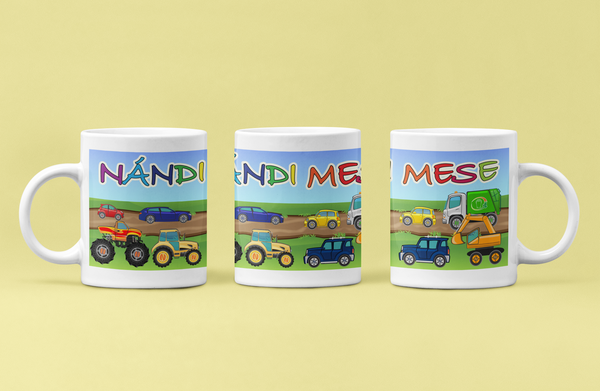 NándiMese porcelán bögre