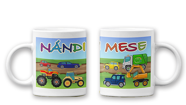 NándiMese műanyag bögre